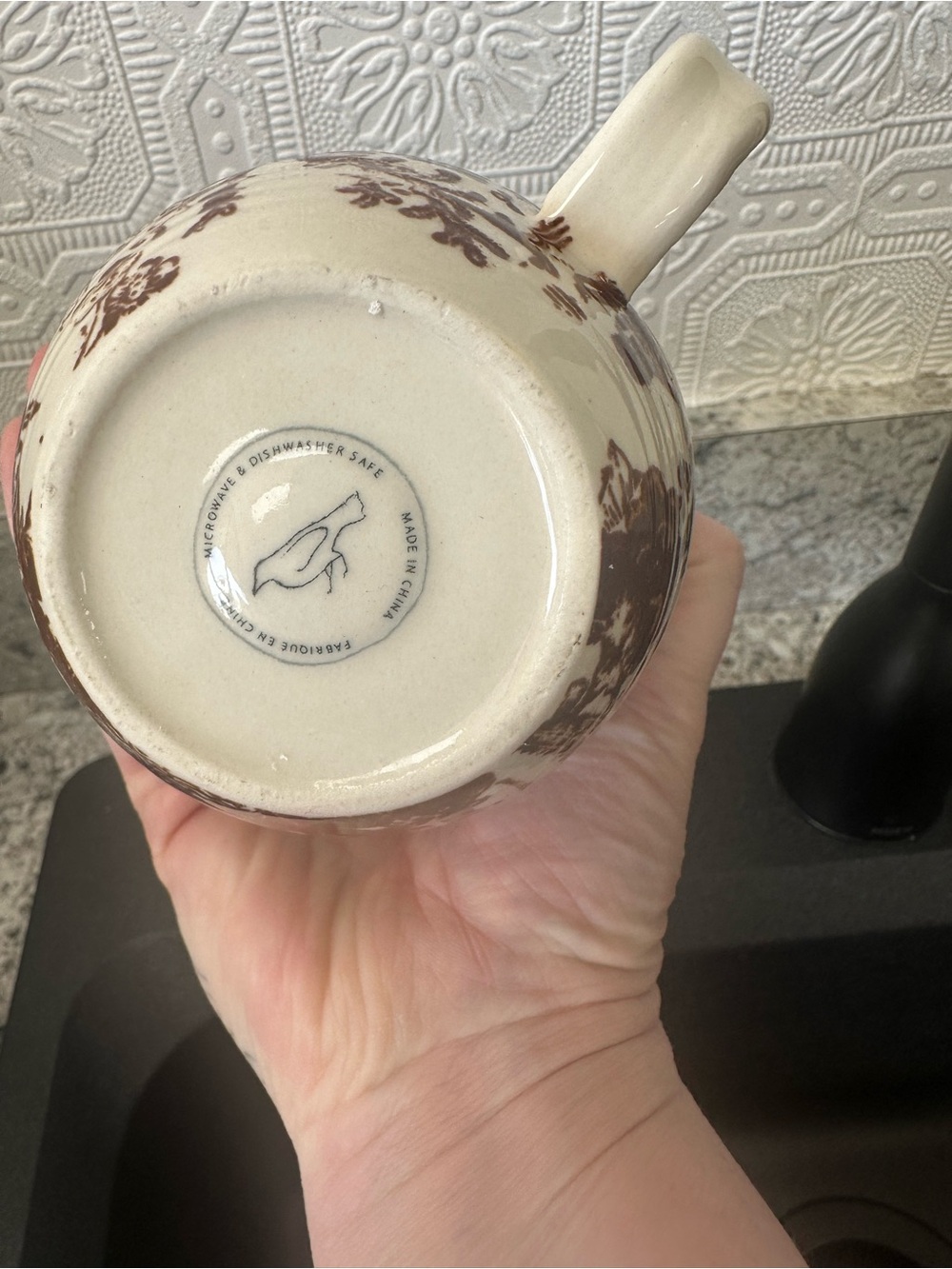 Anthropologie R Mug - Picture 3 of 3